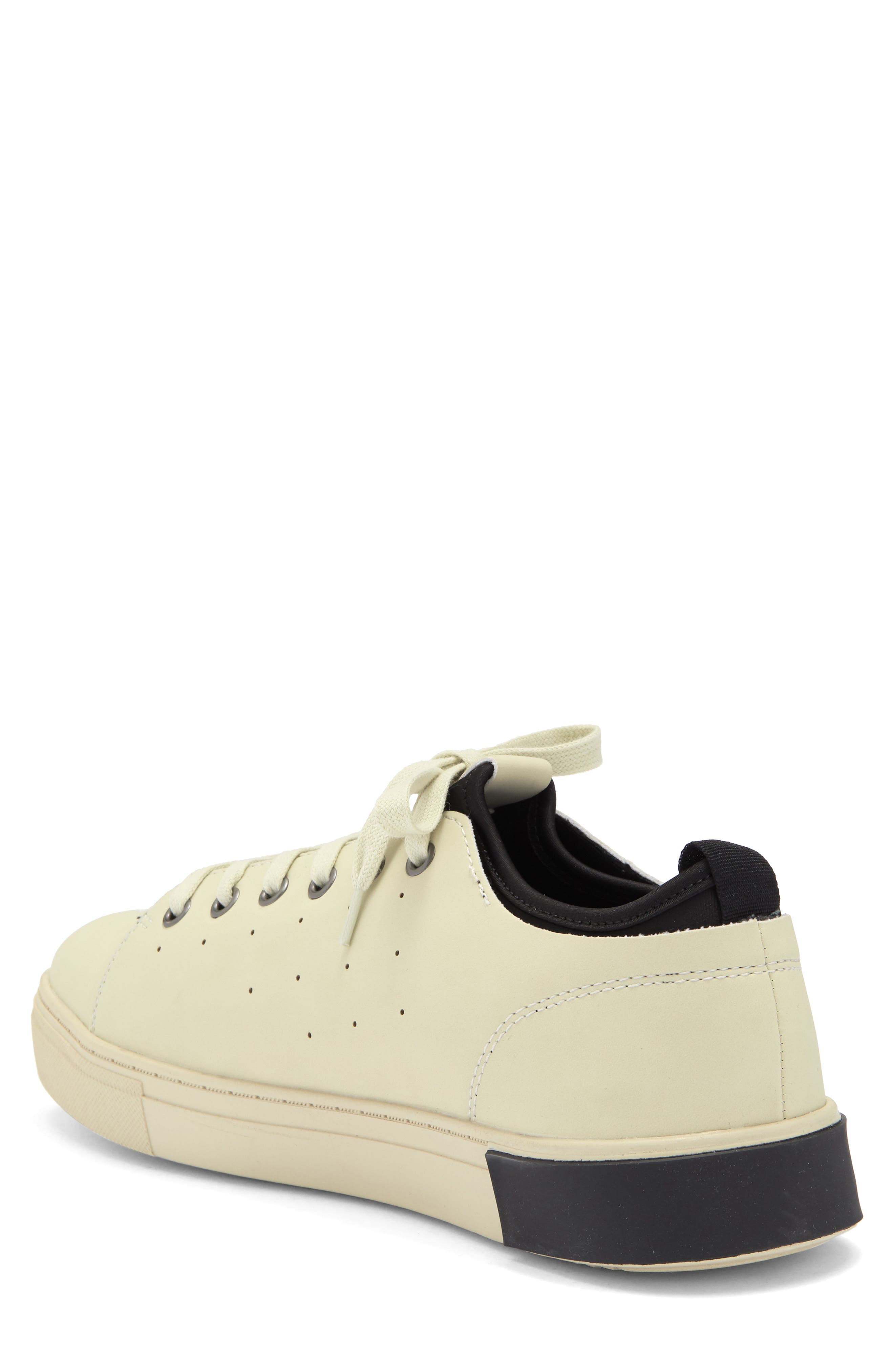STRAUSS AND RAMM The Lace Up Sneaker, Alternate, color, Bone