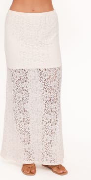 Petal & Pup Cassie Lace Maxi Skirt