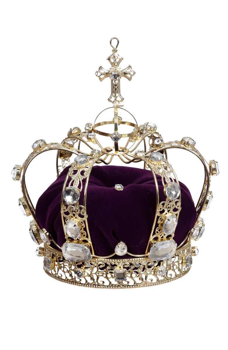 Mark Roberts Queens Crown, Set of 2, Main, color, Dark Purple