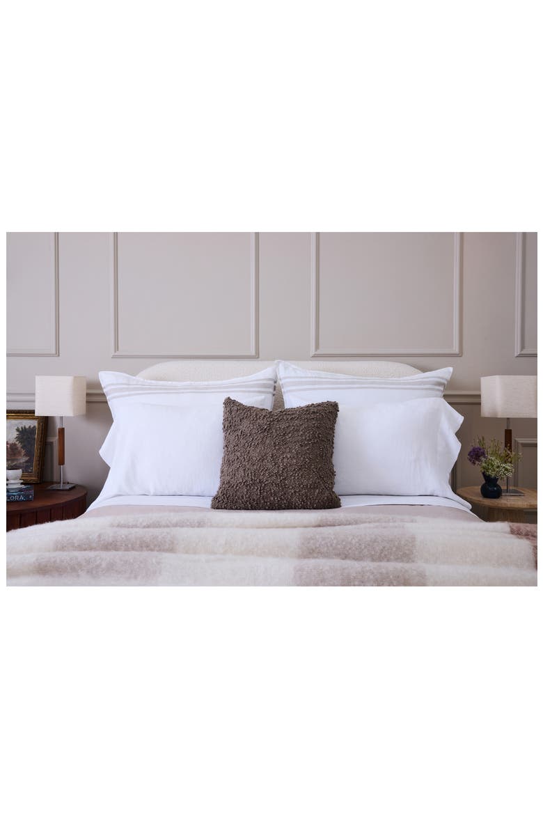 Murphy Bouclé Big Accent Pillow, Alternate, color, WALNUT