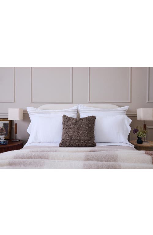 Pom Pom At Home Murphy Oversize Bouclé Throw Blanket In Brown