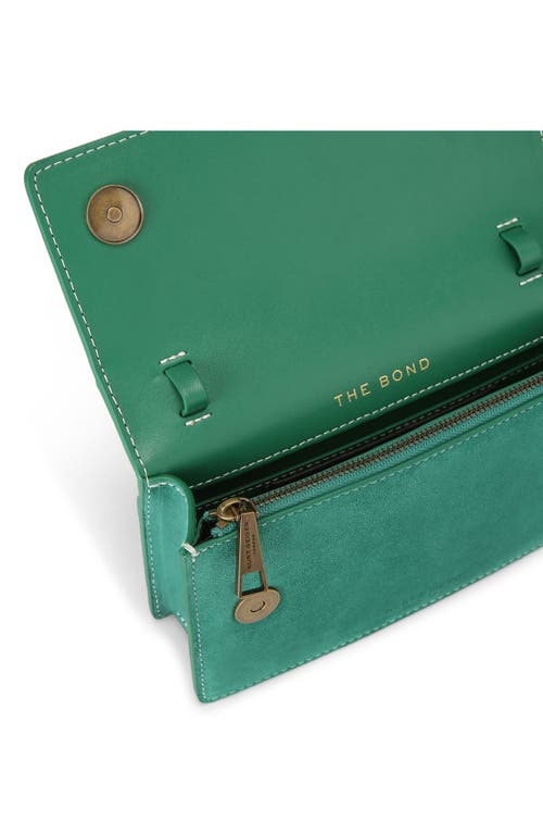 Kurt Geiger London Small Bond Top Handle Bag In Green
