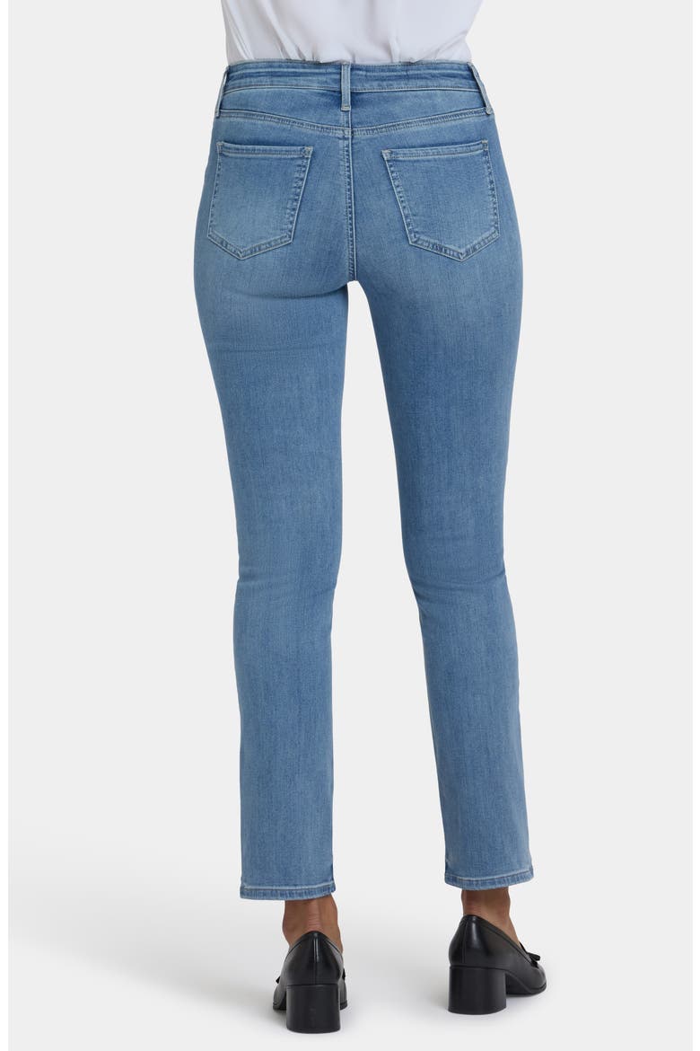 Sheri Slim Straight Leg Jeans, Alternate, color, BASTILLE SEA