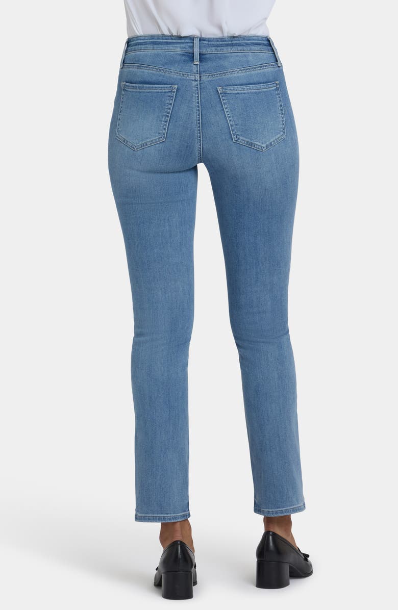 NYDJ Sheri Slim Straight Leg Jeans, Alternate, color, Bastille Sea