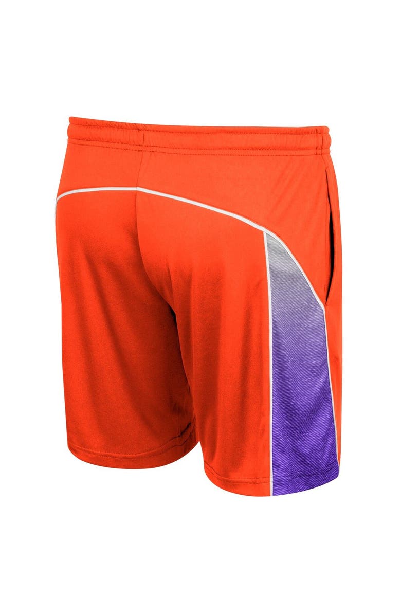 COLOSSEUM Men's Colosseum Orange Clemson Tigers Laws of Physics Shorts, Alternate, color, Orange