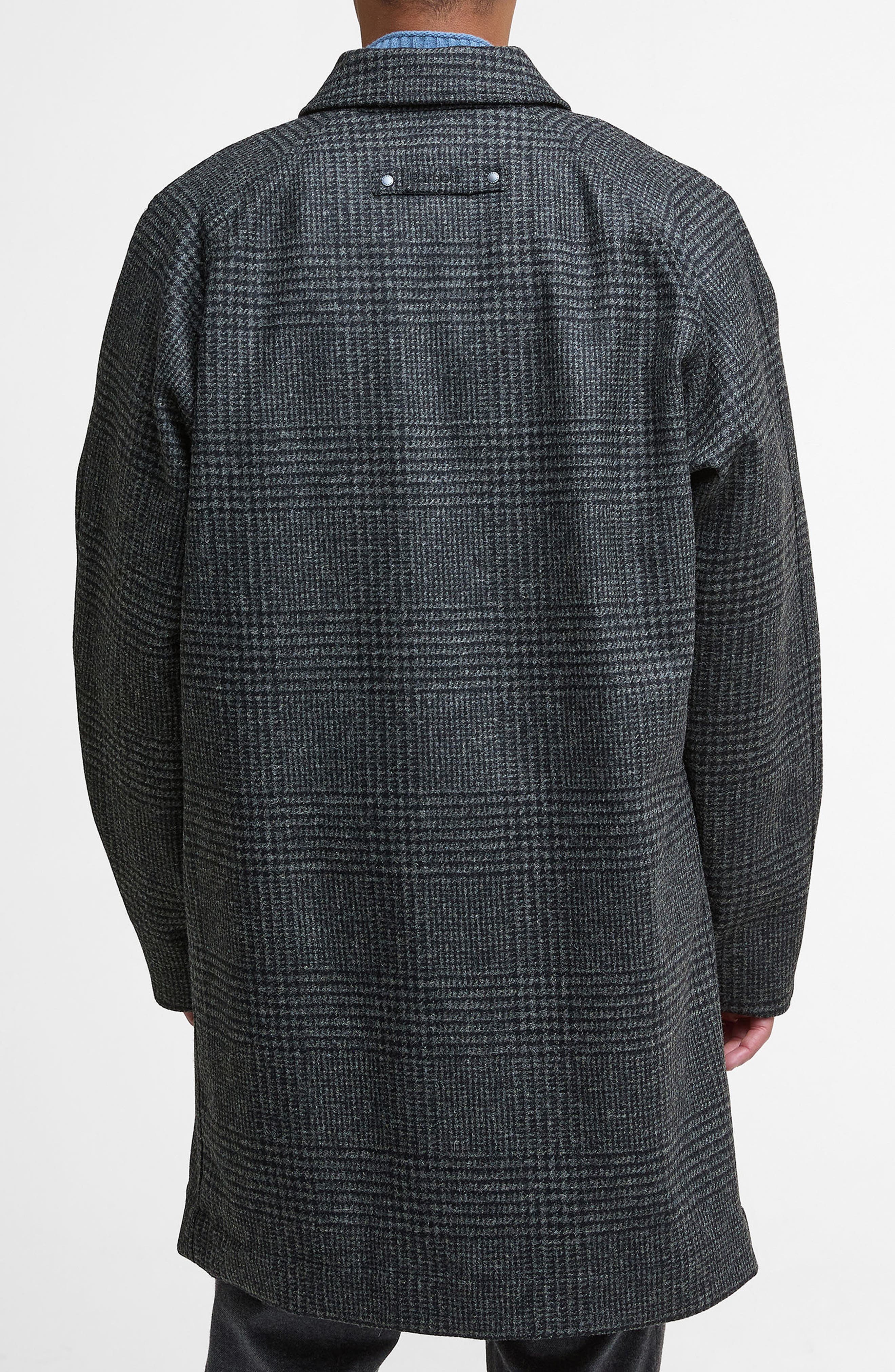 Lorden Plaid Wool Overcoat - image 2