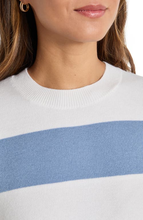 Splendid Livy Stripe Sweater In Multi