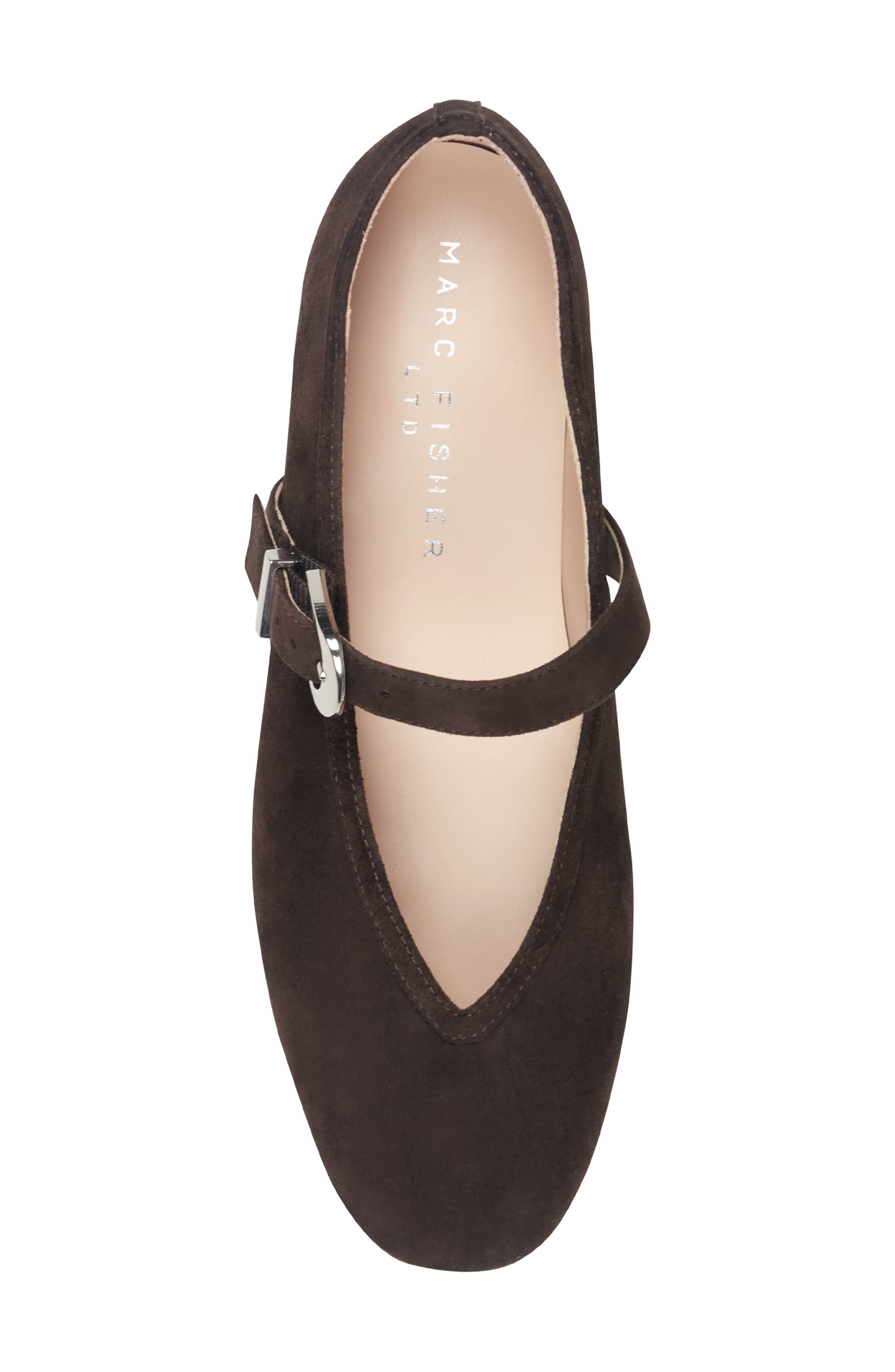 Gorga Mary Jane Flat, Alternate, color, DARK BROWN