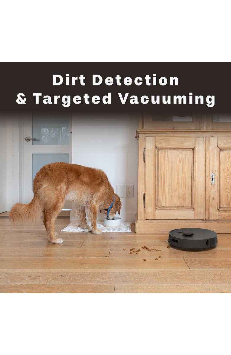 BOBSWEEP Bio Reusable Auto-Empty Robot Vacuum & Mop, Alternate, color, Rock