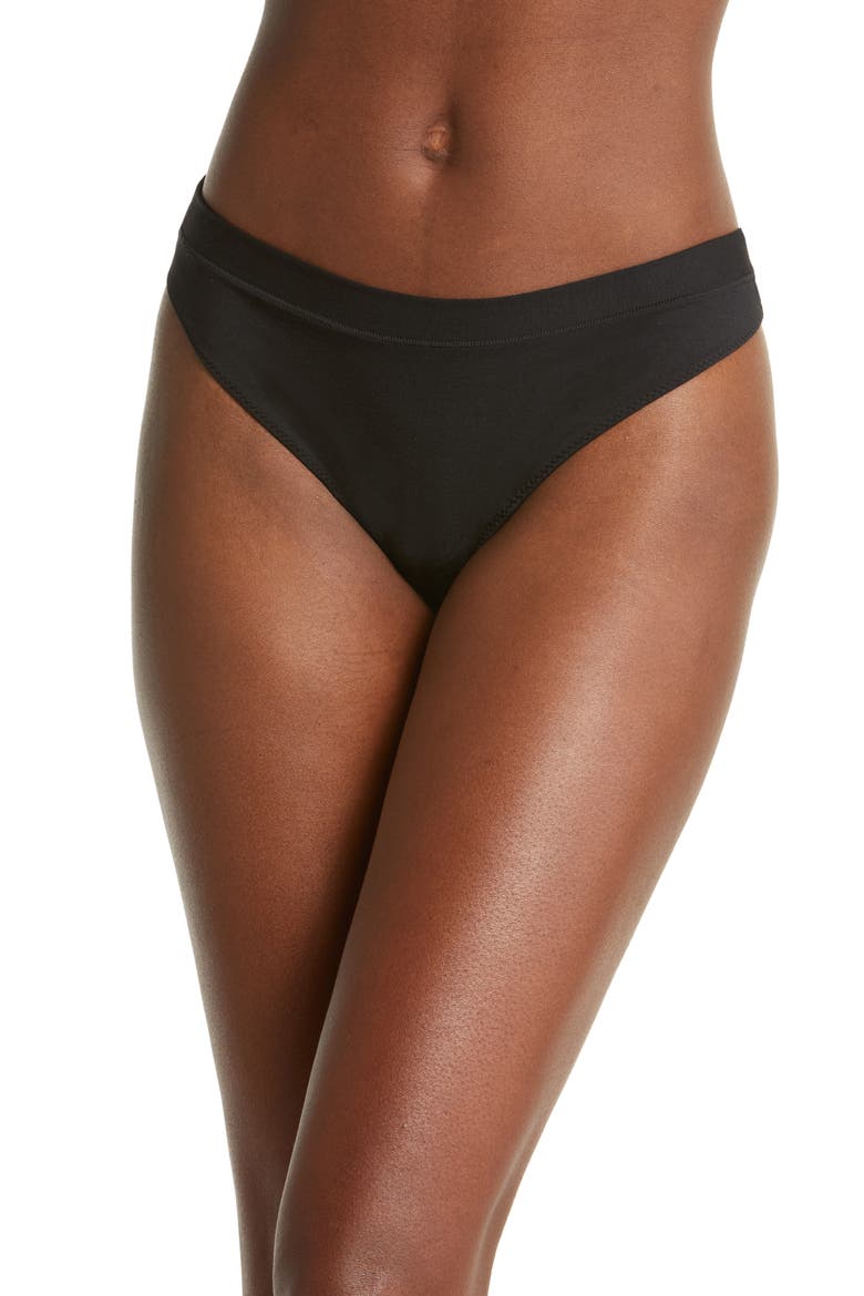 FeelFree Thong, Main, color, BLACK