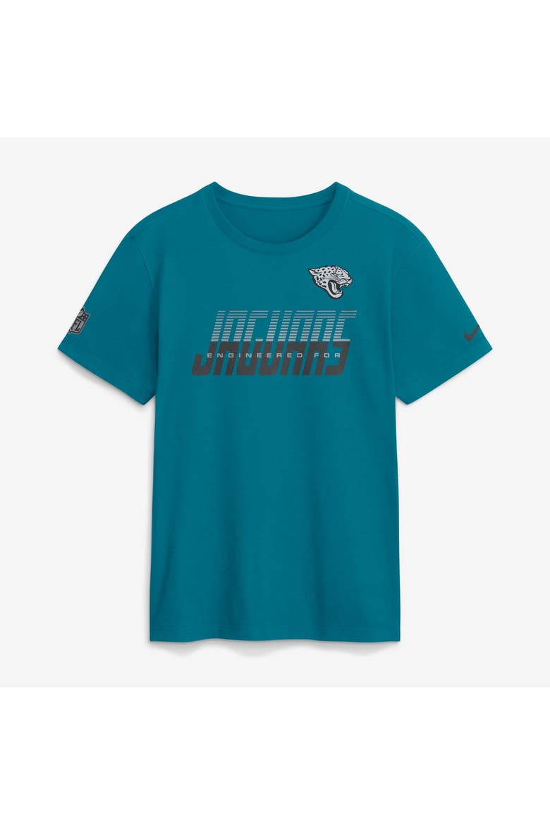 Men's Nike Teal Jacksonville Jaguars Sideline Dri-FIT T-Shirt, Main, color, Teal