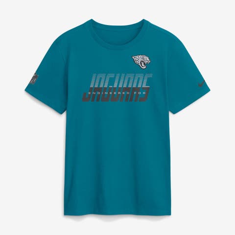 Men's Nike Teal Jacksonville Jaguars Sideline Dri-FIT T-Shirt