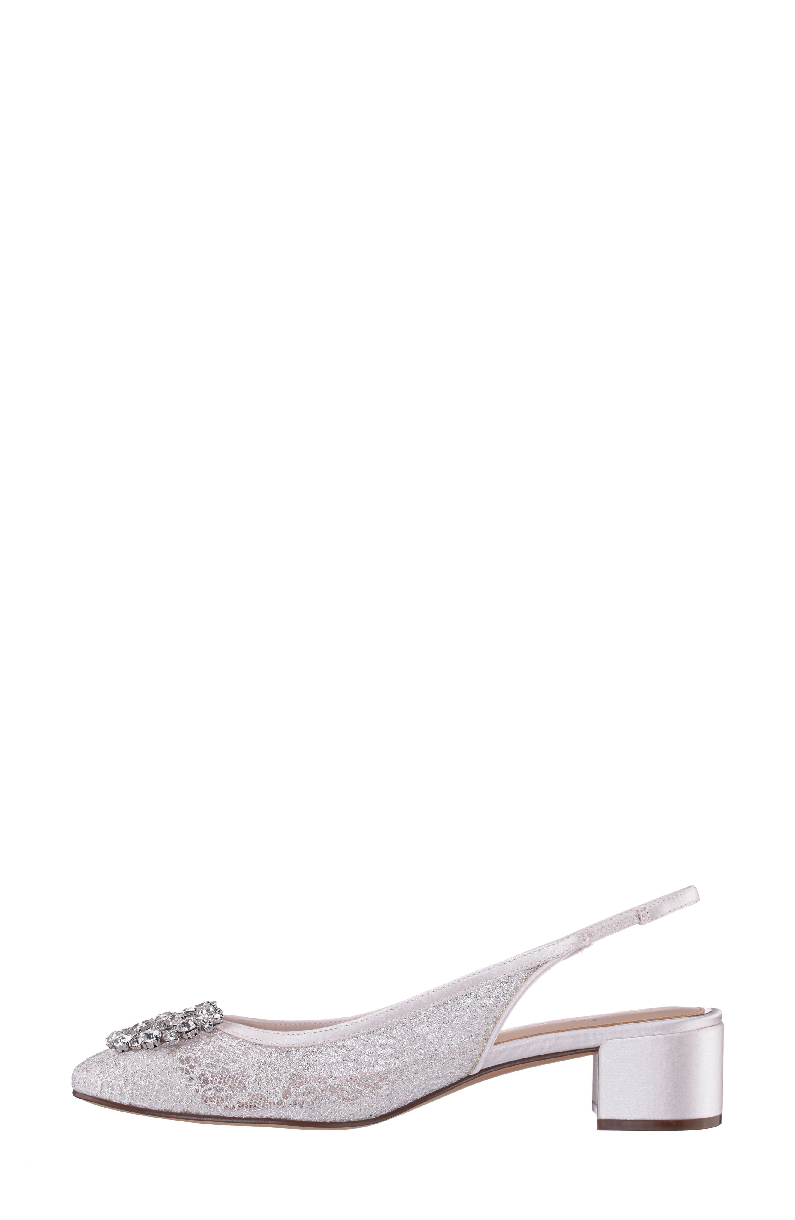 Nina Klara Slingback Pump, Alternate, color, Ivory
