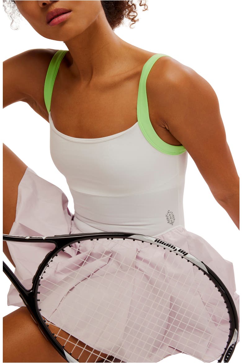 FP Movement Swing of Things Mixed Media Tennis Dress, Alternate, color, LAVENDER GLAZE