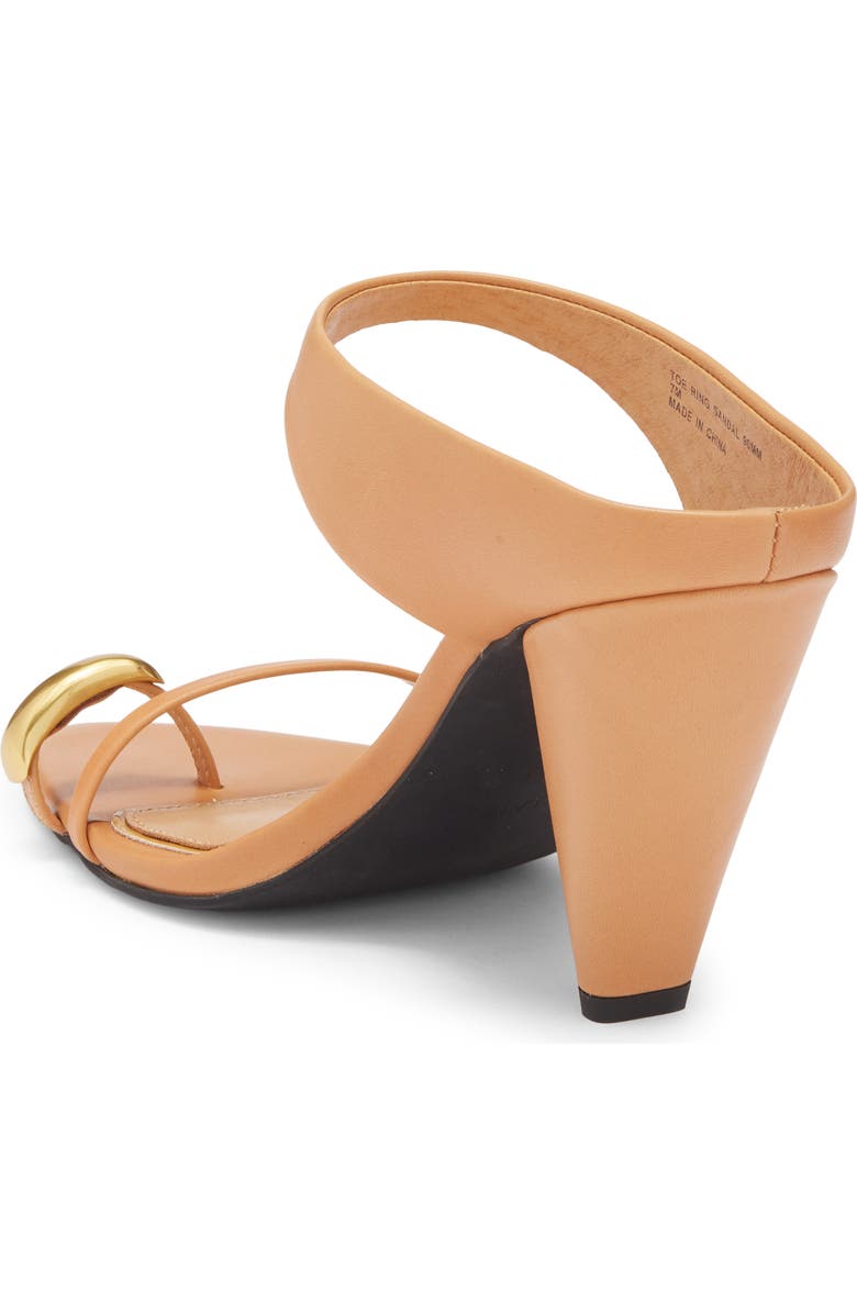 Rebecca Minkoff Toe Ring Pointed Toe Slide Sandal, Alternate, color, Dune