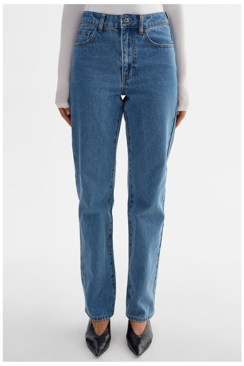 Shannon D | Denim Pants, Main, color, Mid Blue Wash