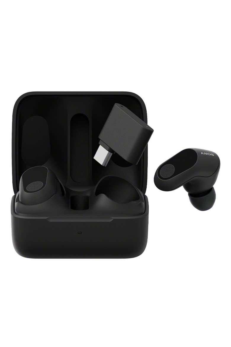 INZONE Buds Truly Wireless Noise Cancelling Gaming Earbuds, Main, color, Black