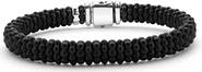 LAGOS Black Caviar Pavé Diamond Station Bracelet