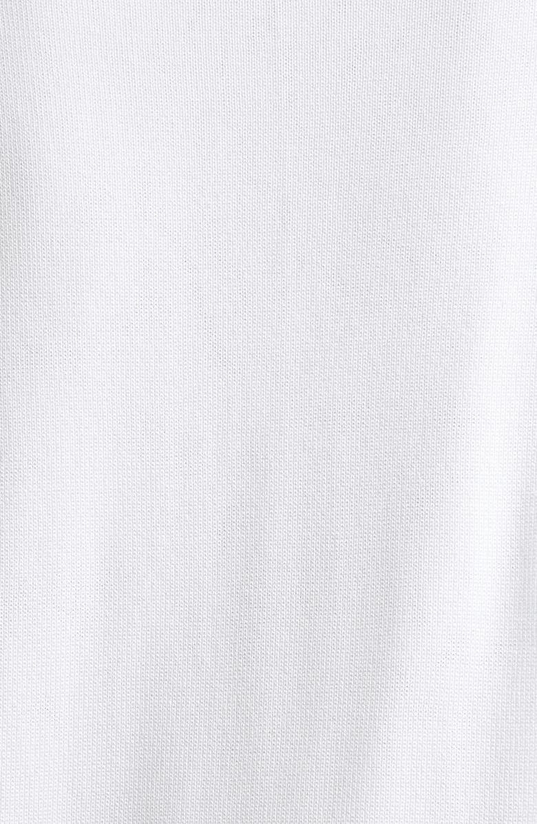 Oscar de la Renta Orchid Threadwork Cardigan, Alternate, color, White Multi