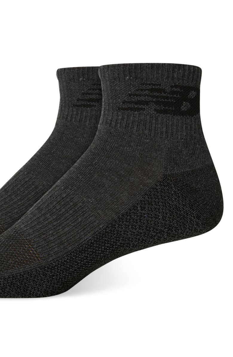 New Balance 2-pk Cool Performance Ankle Socks, Alternate, color,