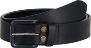 Barbour Double Rivet Leather Belt