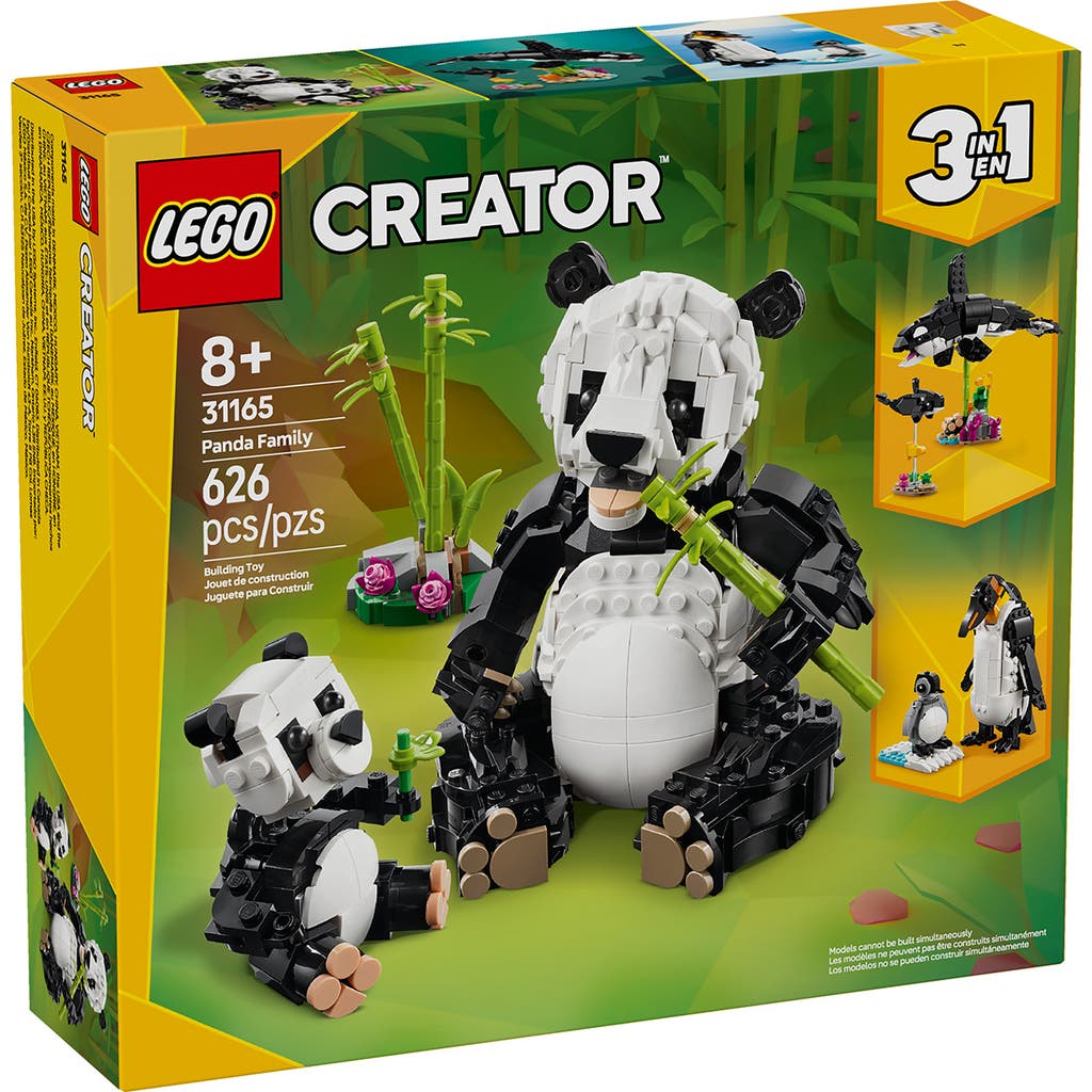 LEGO Creator Wild Animals Panda Family Building Kit 31165 in Multi at Nordstrom Rack
