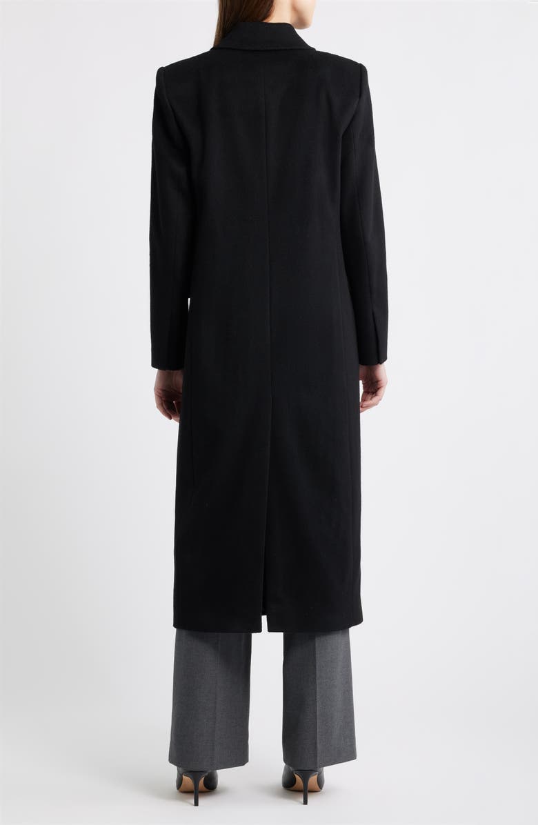 BOSS Callafy Cashmere Coat, Alternate, color, Black