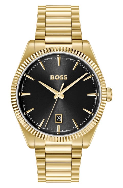 Cheswick Goldtone Bracelet Watch, 40mm