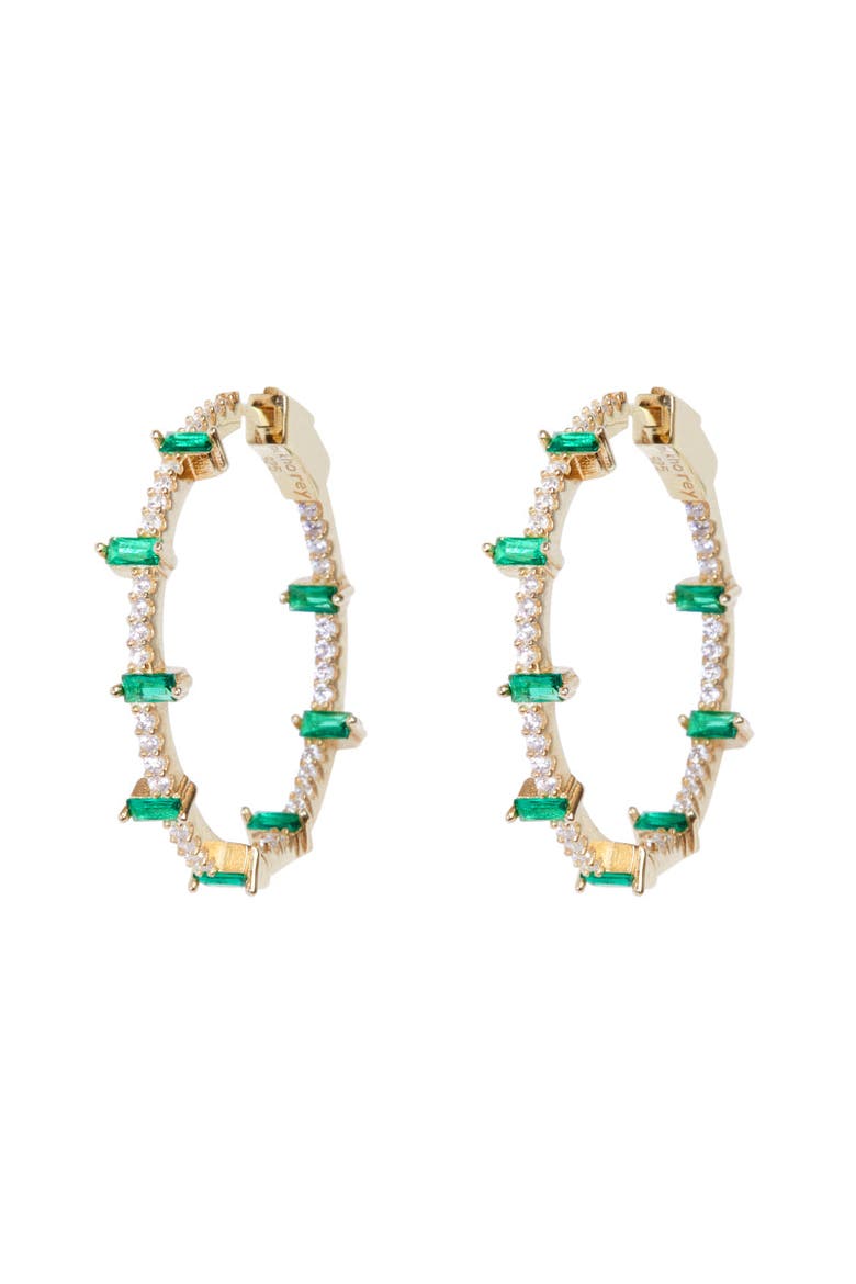 Houlehan Hoop, Main, color, Emerald+White/Gold