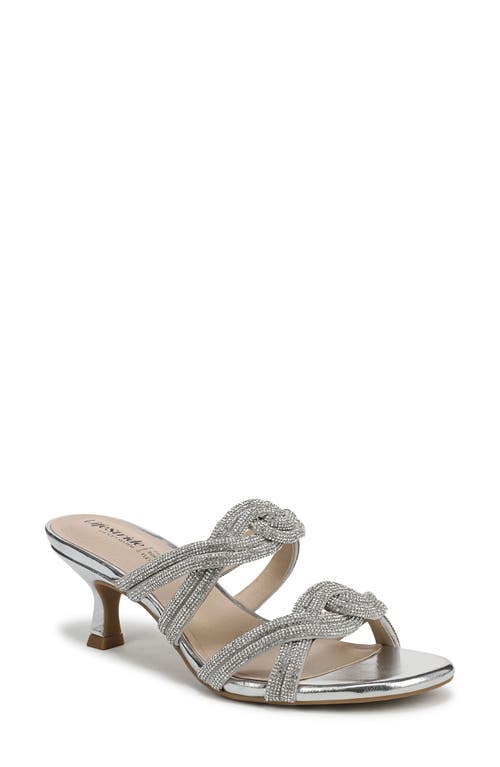 Lifestride Women's Night-out Slide Sandals In Silver