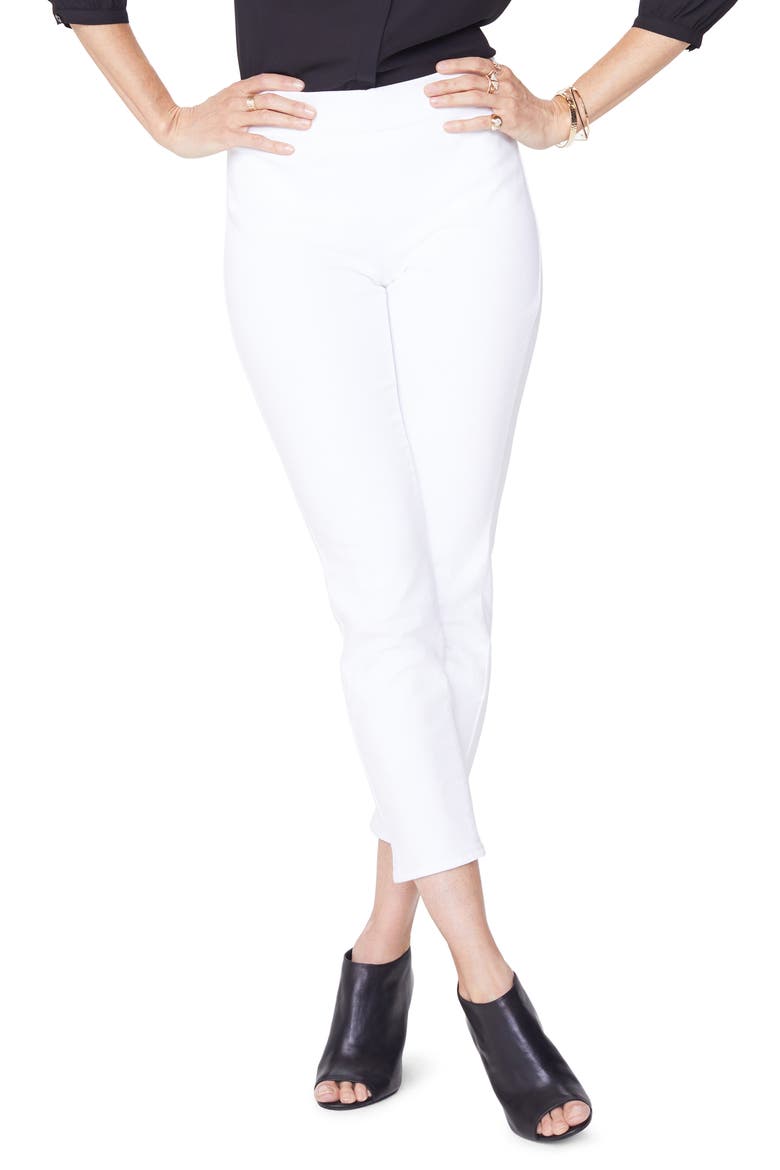 Millie Ankle Skinny Jeans, Main, color, OPTIC WHITE