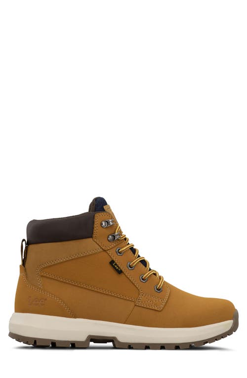Lee Riker Lace-up Boot In Brown