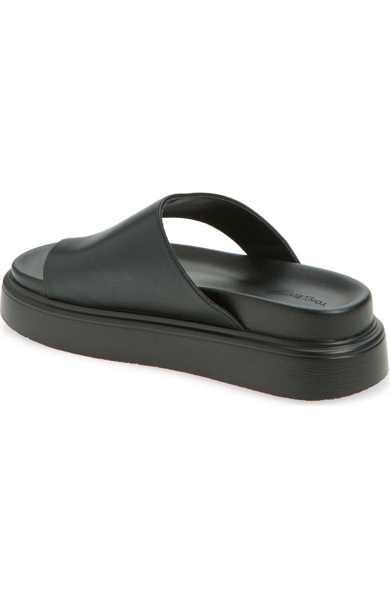 Tony Bianco Jazzy Toe Loop Sandal, Alternate, color, Black Nappa