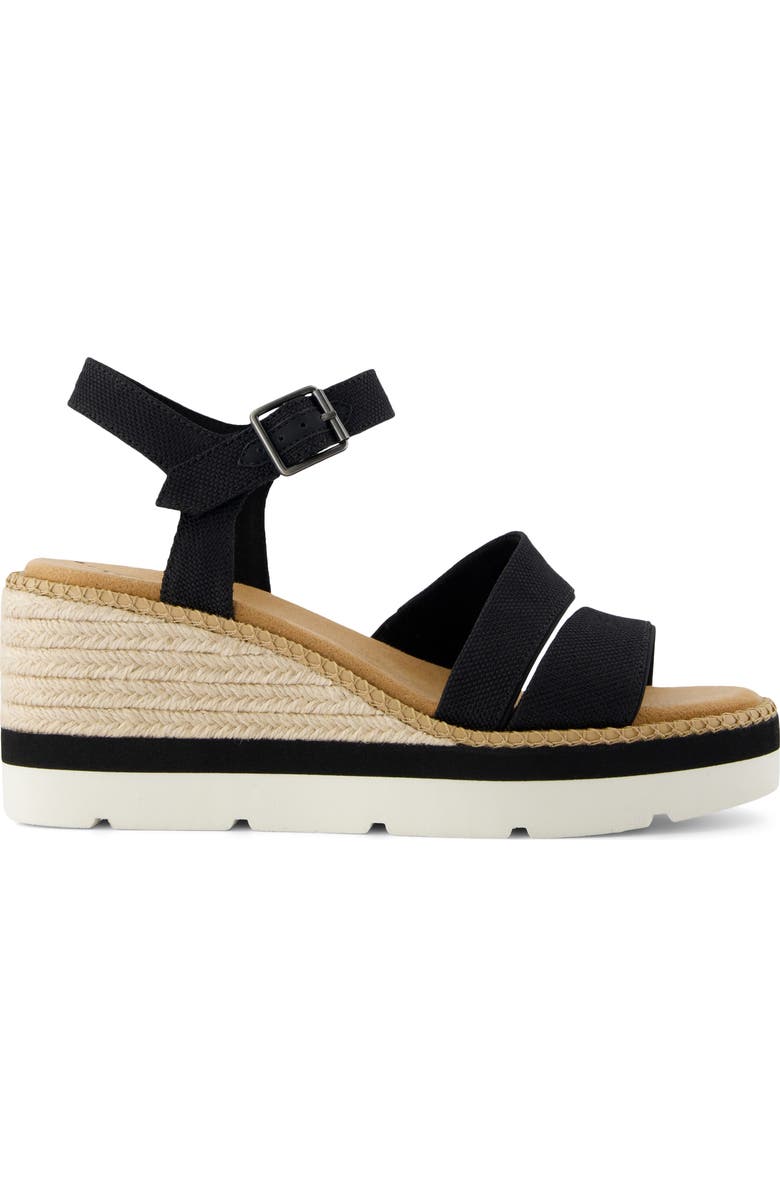 TOMS Darya Platform Wedge Sandal, Alternate, color,