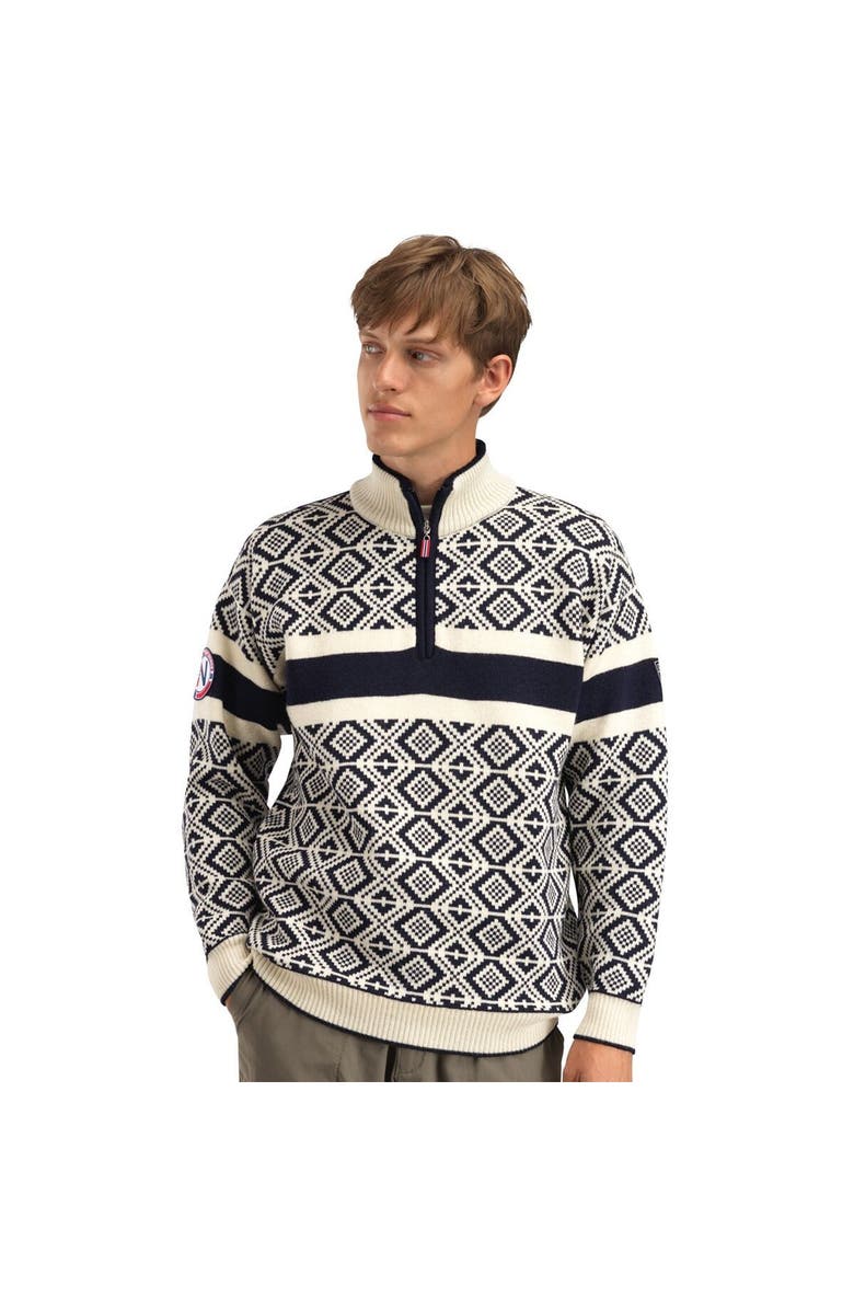 Dale of Norway Team Norway 2026 Cortina Sweater - Men's, Main, color, Navy/Off White