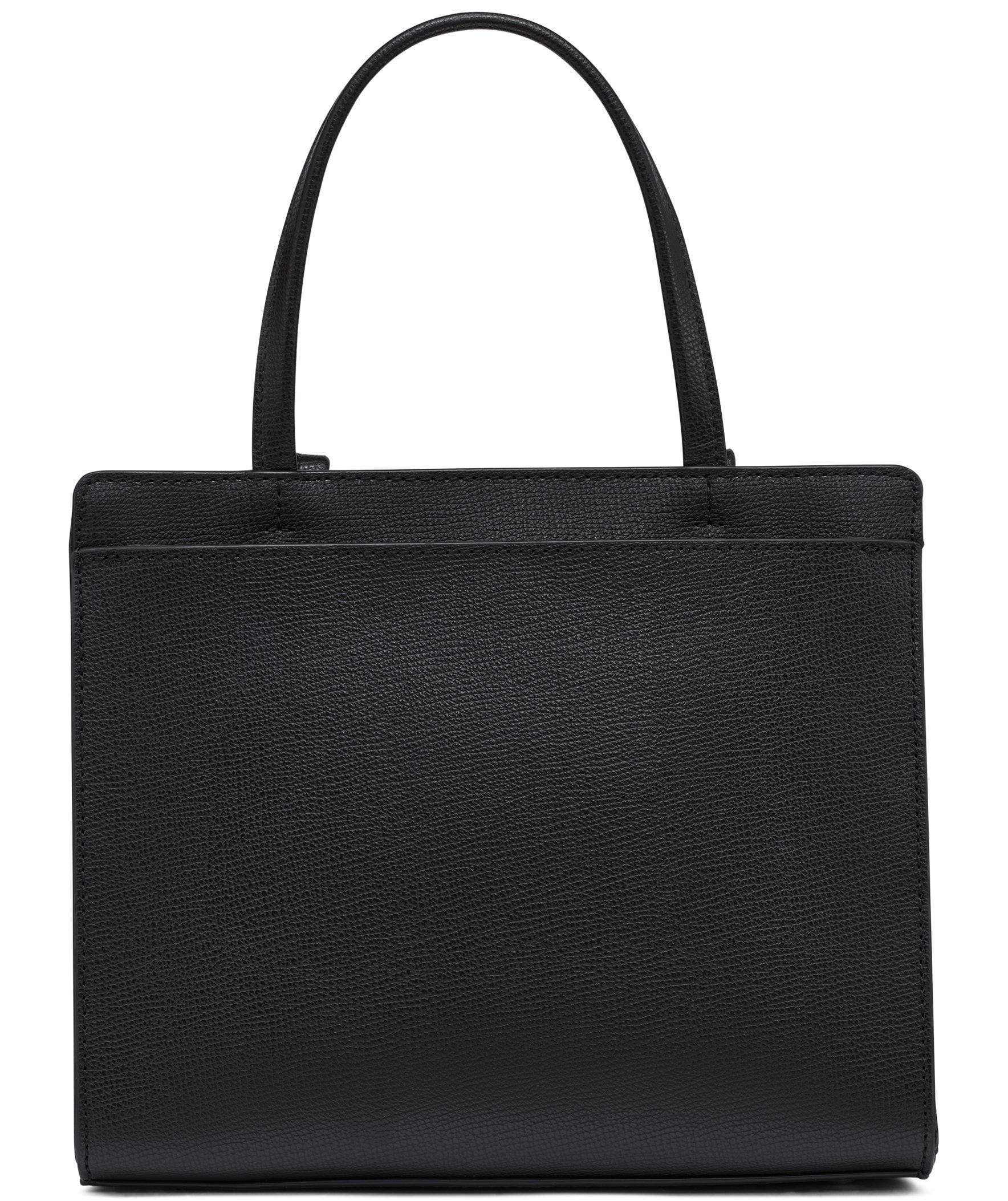 KARL LAGERFELD PARIS Maybelle Satchel, Alternate, color, Black Shimmer