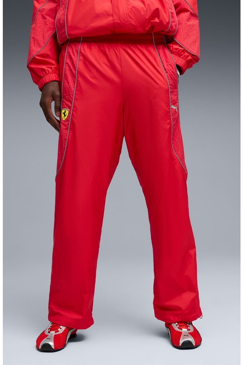 x FERRARI PUMATECH-X Elastic Waist Pants, Alternate, color, ROSSO CORSA