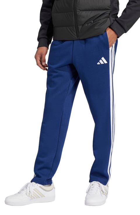 Essentials 3-Stripes Fleece Sweatpants