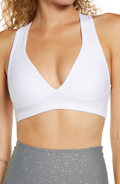 Cute white sports bra on sale