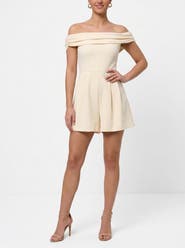 RACHEL Rachel Roy Franki Off-the-Shoulder Romper