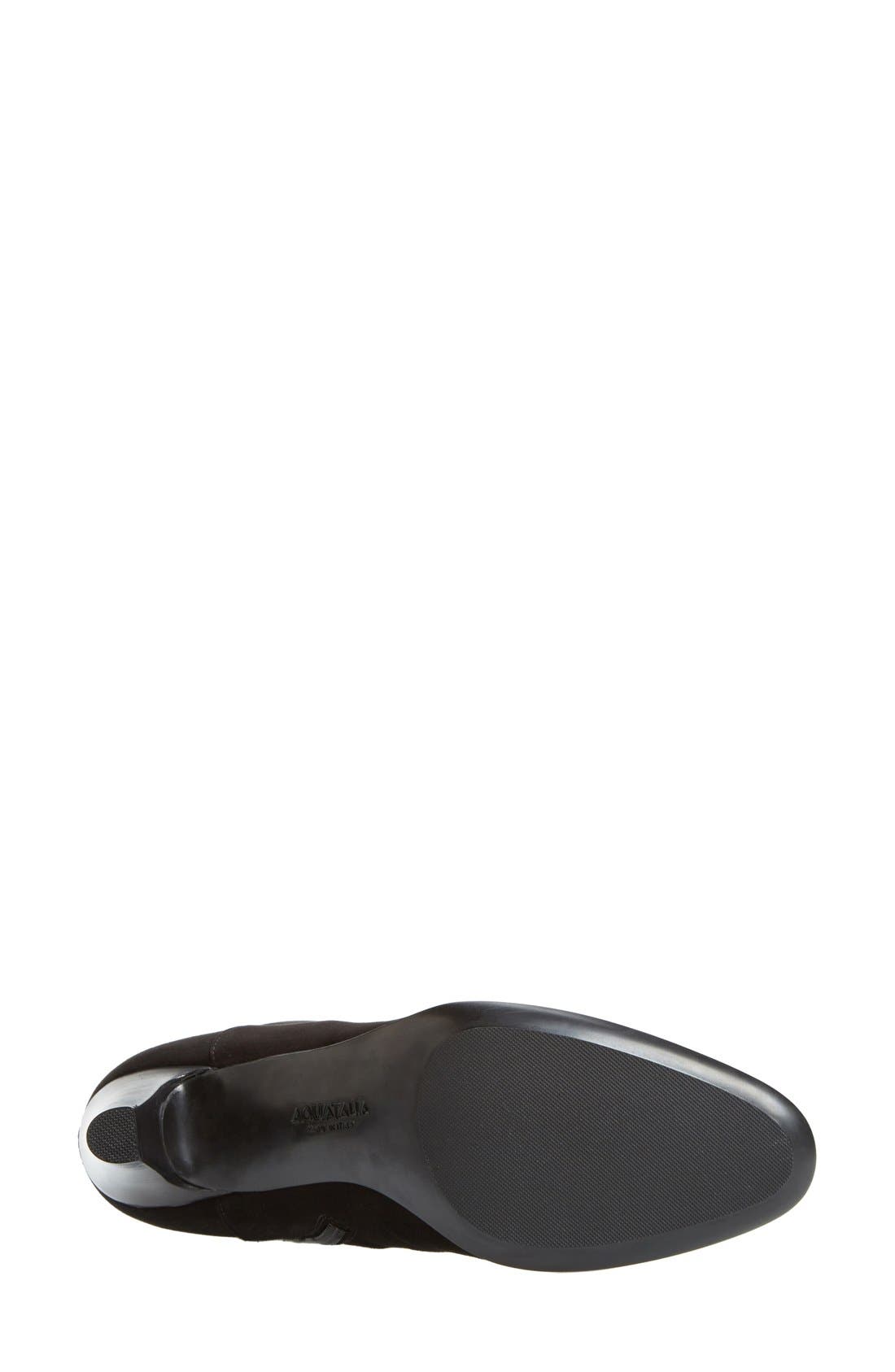 'Dalena' Weatherproof Boot, Alternate, color, BLACK SUEDE
