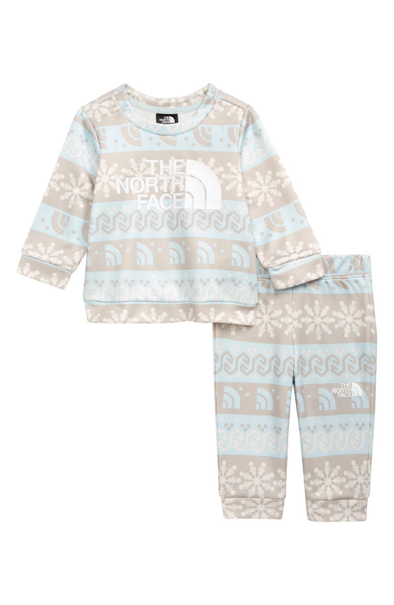 The North Face Surgent Print Long Sleeve T-Shirt & Leggings Set, Main, color, 