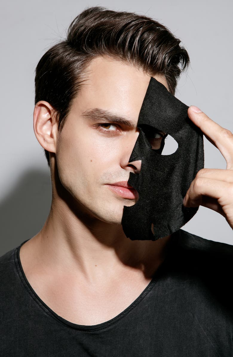 Wolf Project 4-Pack Hydrating Sheet Masks, Alternate, color, Green