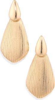 NORDSTROM RACK Textured Teardrop Earrings