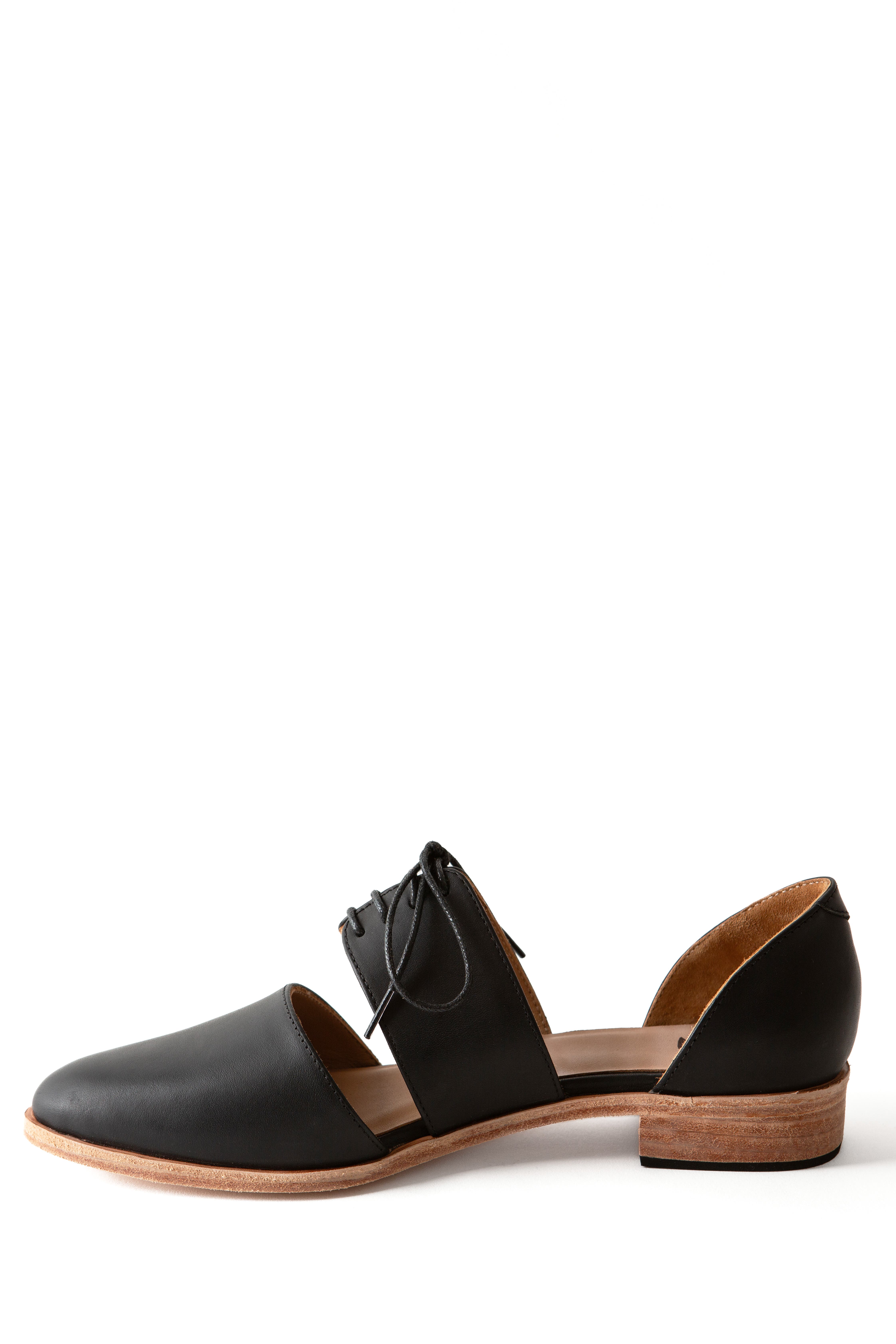 Fortress Carmen Cutout Oxford, Alternate, color, Black