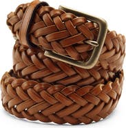 Lands' End Leather Braid Belt