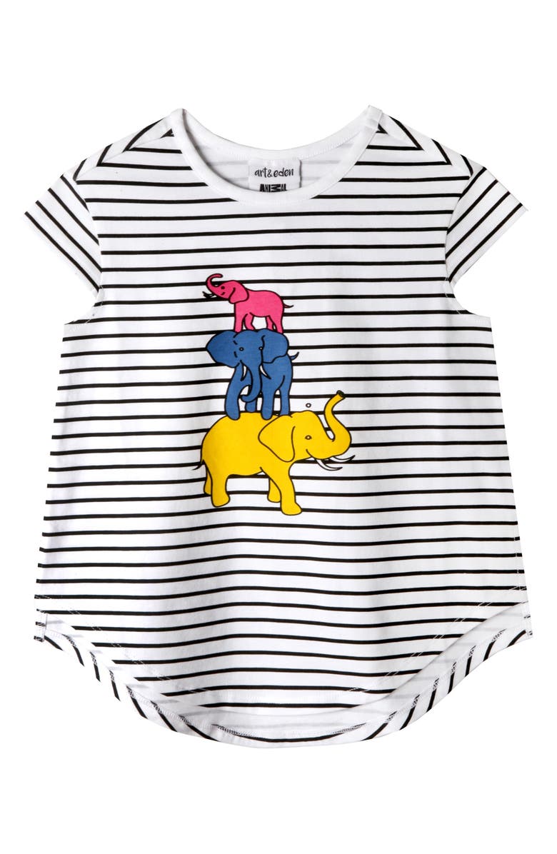 art & eden x Animal Planet Jungle Tee, Main, color,