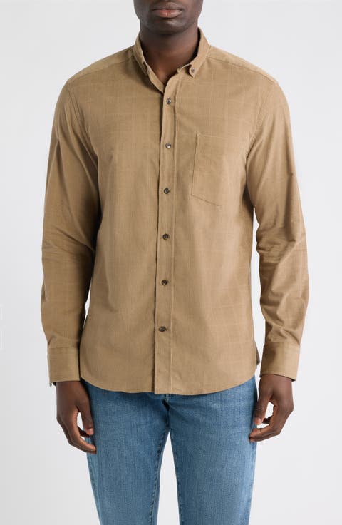Sherwood Corduroy Button-Down Shirt