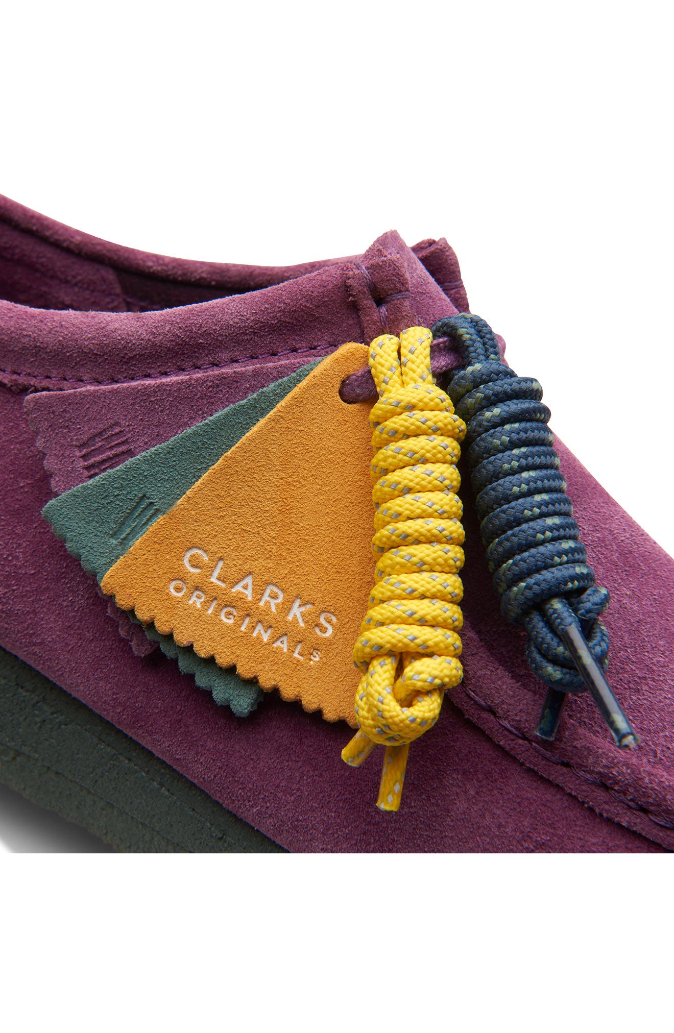 Clarks<sup>®</sup> Wallabee Moc Toe Derby, Alternate, color, 