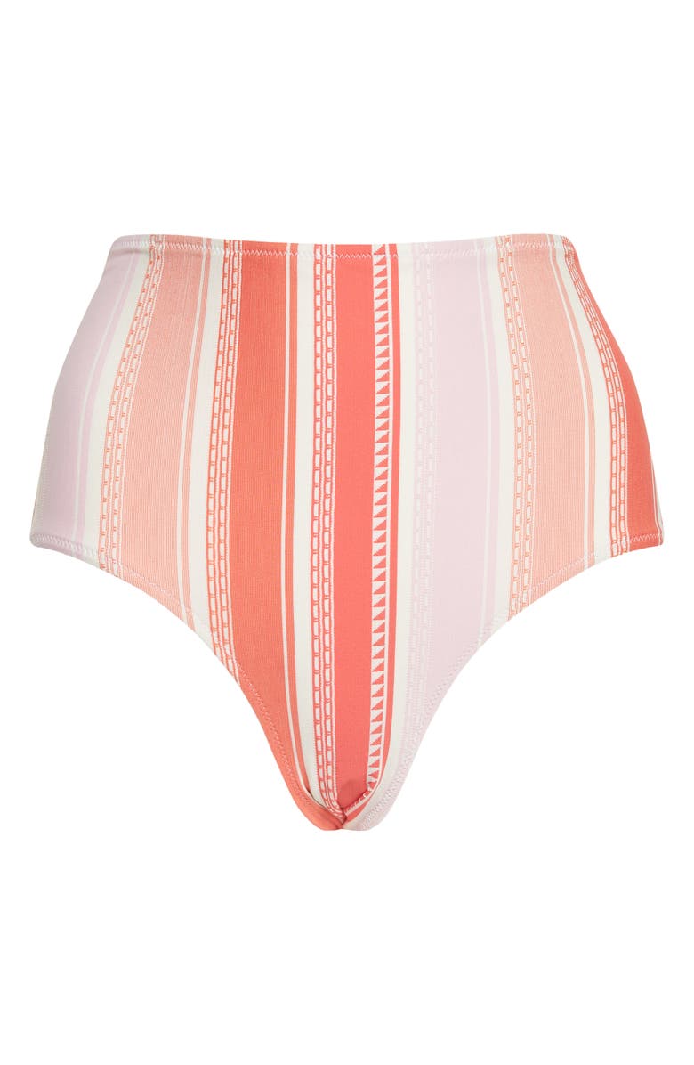 lemlem Eshal High Waist Bikini Bottoms, Alternate, color,